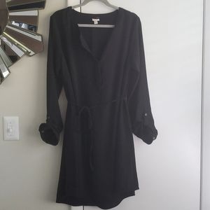 Merona Long Sleeve Shirt Dress